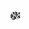 Rhinestone Flower Bouquet Brooch Pins For Clothing Hair Accessories 1 1/2 Inch